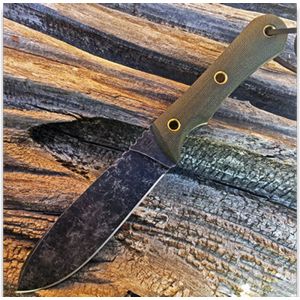 Smith & Sons Tataille Macarta OD Fixed Blade Hunting Knife